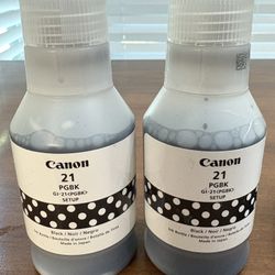 Genuine Canon Black Ink GI-21 / Tinta Negra Original para impresora Canon GI-21