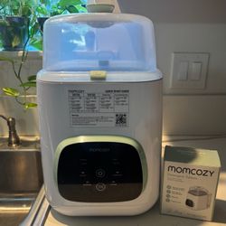 Momcozy KleanPal Pro BS03 All-In-One Baby Bottle Washer Sterilizer Dryer White