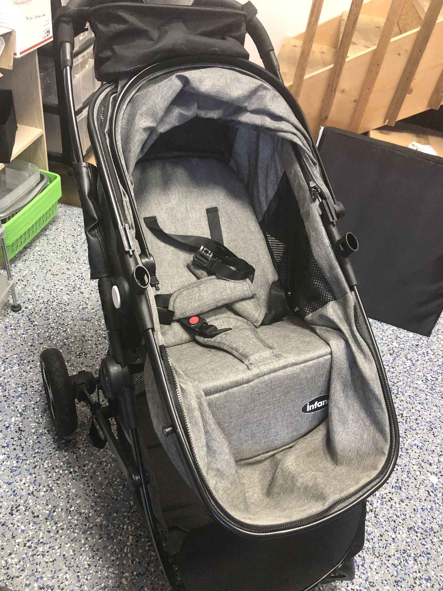 Baby Stroller Black
