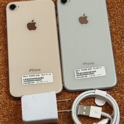 IPhone 8 (64gb) Gold And White UNLOCKED, $230 Each ‼️