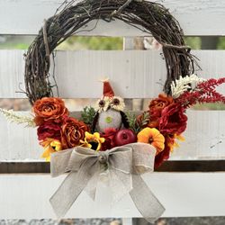 Fall Owl Wreath 