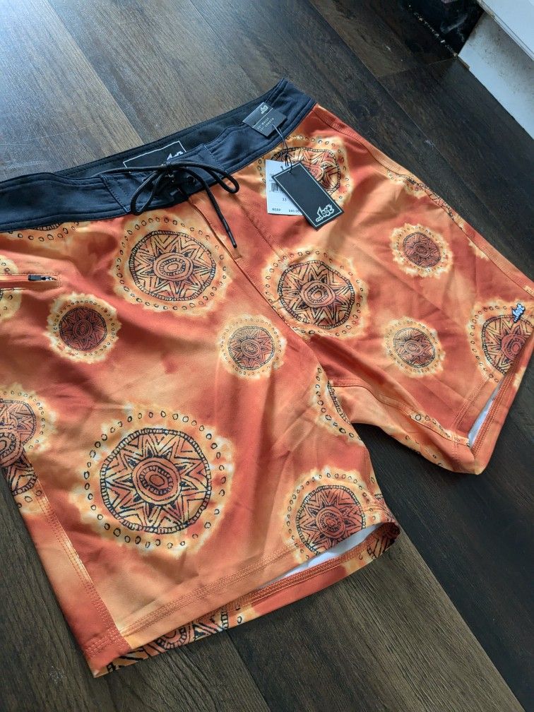 PacSun Lost Brand New Board Shorts Swim Trunks Size 33