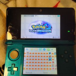 Modded Blue 3ds Over 6000 Games 