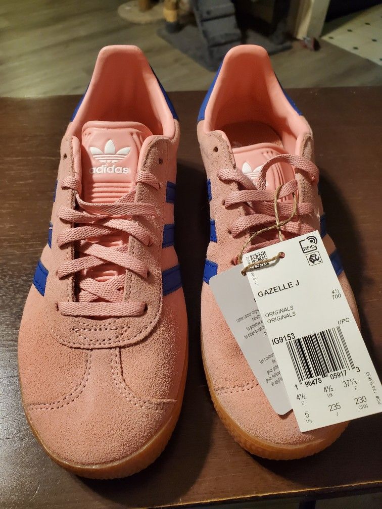 Adidas Gazelle Shoes Size 5Y 7 Women's