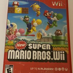 Box Only (Caja Solamemte) New Super Mario Bros(Nintendo Wii)