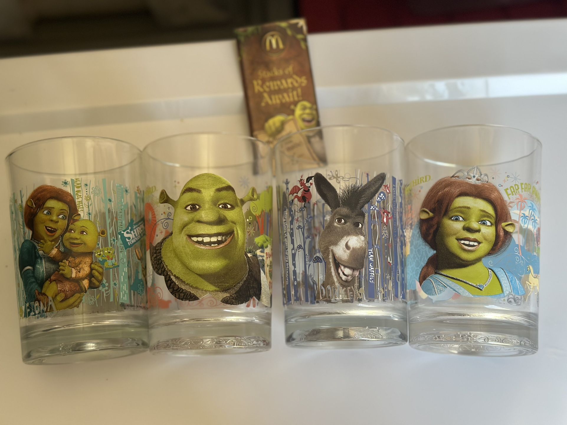 Shrek Collectible Cup Set Of 6