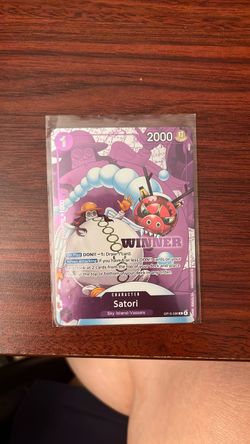 One Piece TCG Satori OP15-066 Winner Card