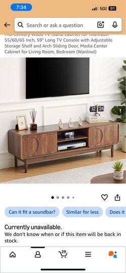 Mid Century Modern TV Stand