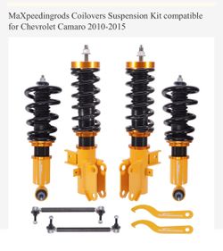 MaXpeedingrods Coilovers Suspension Kit compatible for Chevrolet Camaro 2010-2015