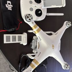 DJI Phantom Pro Drone In White