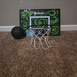 And 1 Mini Basketball Hoop With Mini Ball ( Description)