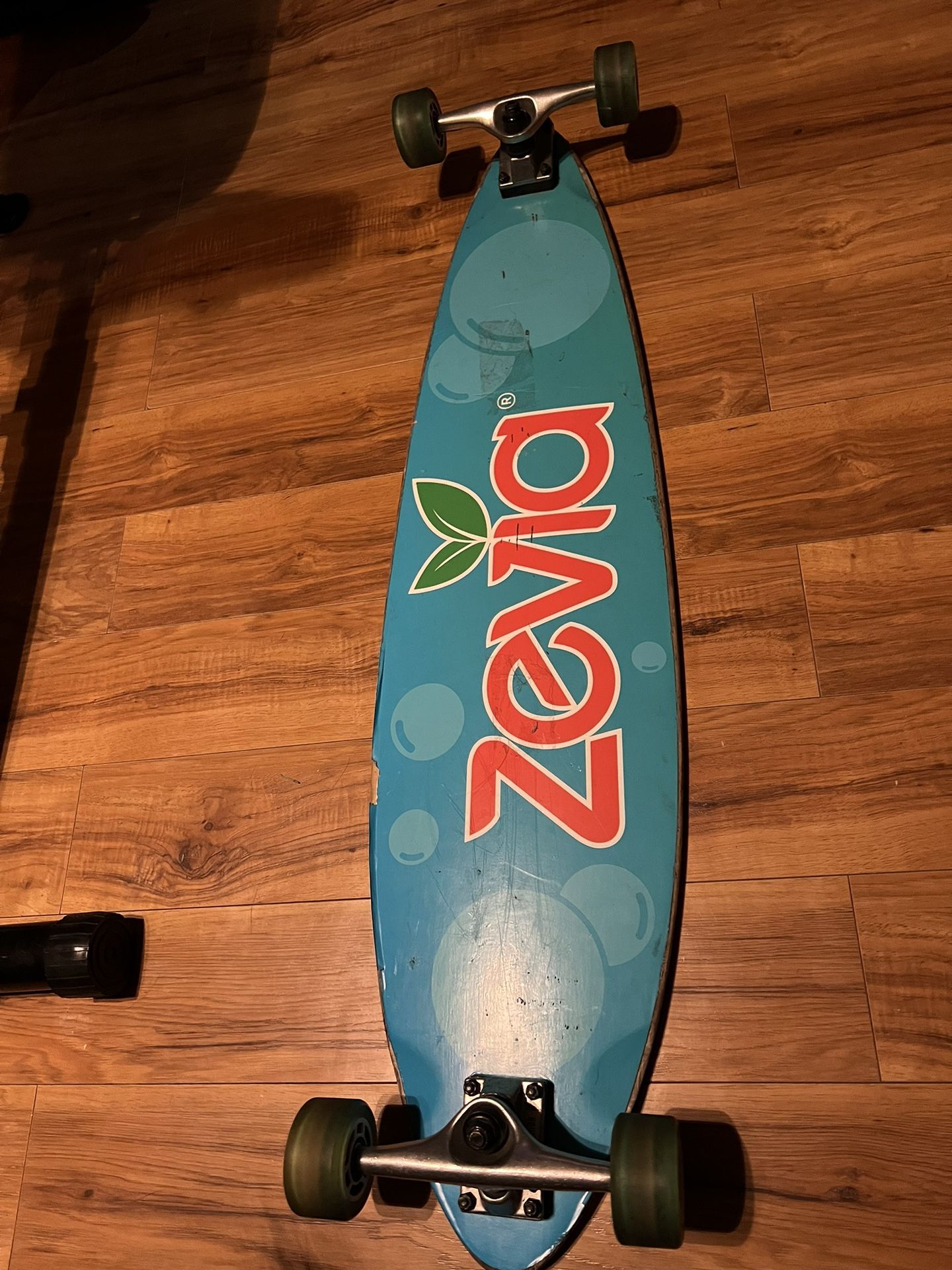 Rare Zevia Long Board Skate Board