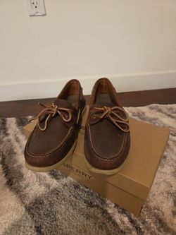 Size 10 Sperry Topsider dark brown