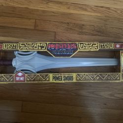 Máster of the Universe 2026 Movie Powers Grayskull Sword, Role Play Toy