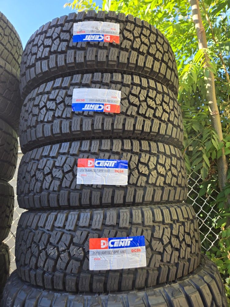 31x10.50/15 Vendo Set De Llantas NUEVAS De La Marca ✅️ DCENTI