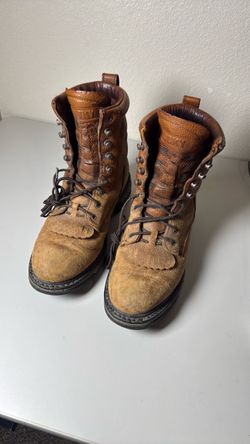 Men’s ROCKY leather riding boots water proof size  8M
