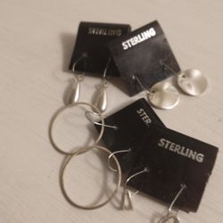 Silver Earrings