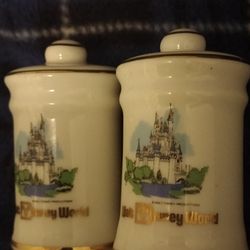 Walt Disney World Salt And Pepper Shakers 