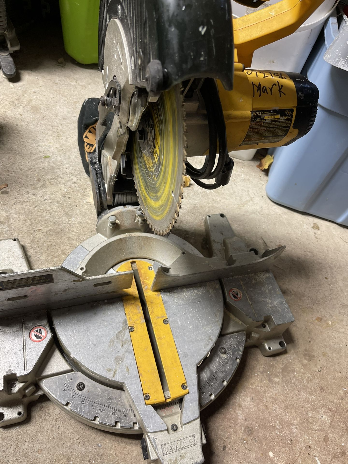 Dewalt Chop Saw10”