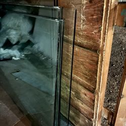 9 x 4 Glass Panels 3/8 Thick