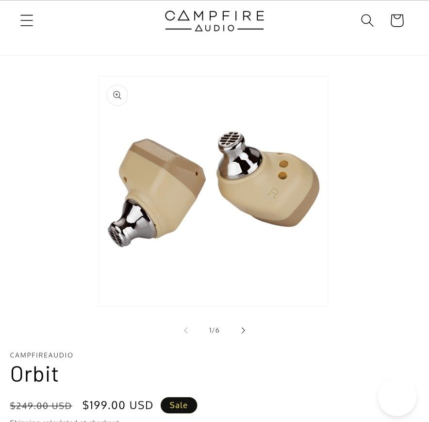 Brand New Campfire Audio Orbit True Wireless HiFi Earbuds
