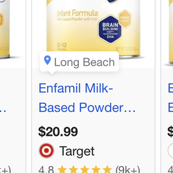 Enfamil formula