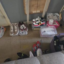 Various Shoes. Women Size 7.5 To 8 ... Kids Size 6.5