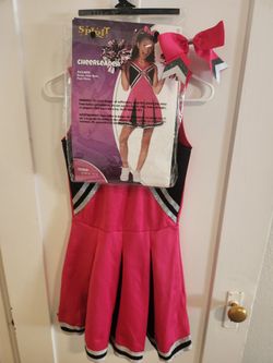 SPIRIT HALLOWEEN CHEERLEADER DRESS SIZE XL
