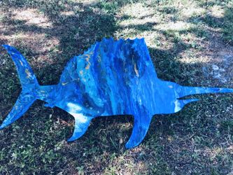 Sail fish hand made