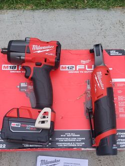 Milwaukee m18 & m12