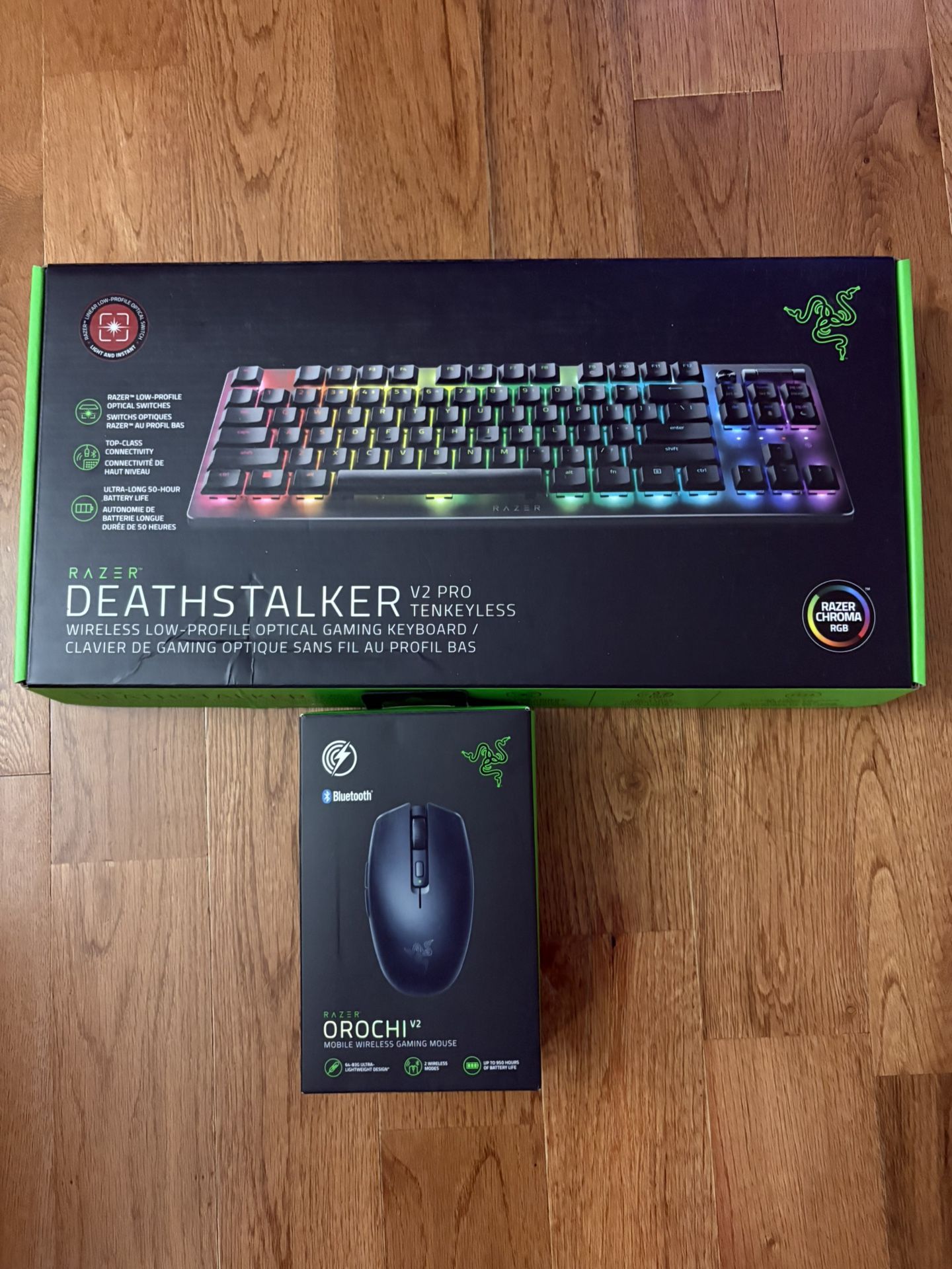 Gaming  KeyBoard  And Mouse Razer 