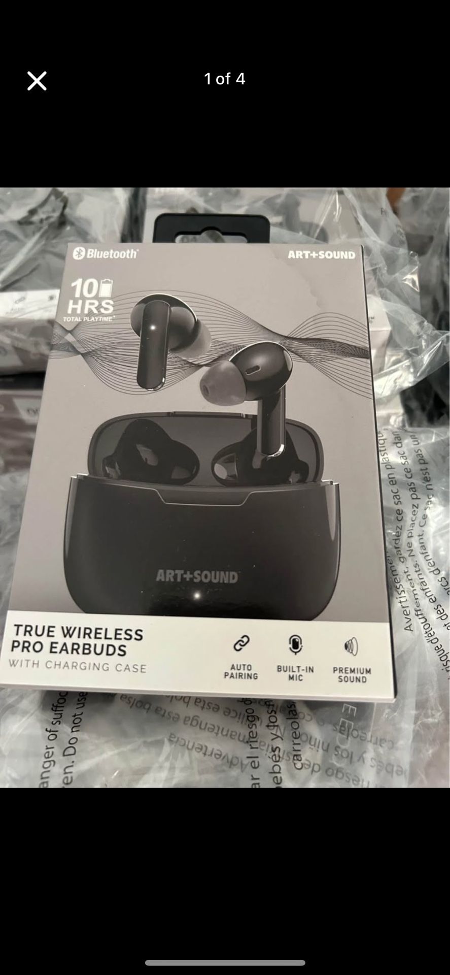 New Bluetooth earphones 