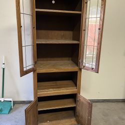 Gabinet  Wood With Wheels 