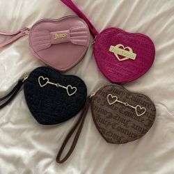 Juicy Couture Heart Wallets 