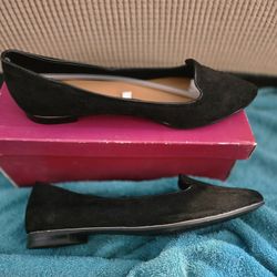 Merona Size 10 Black Flats