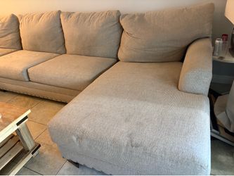 Cream couch