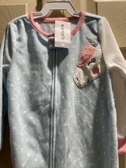 Toddler girls footed pajamas size 2T