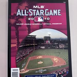 2010 MLB All-Star Game Program - Anaheim Exclusive Gameday Stadium Edition