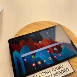 Samsung Galaxy Tab S7 5G - Pay $1 DOWN AVAILABLE - NO CREDIT NEEDED
