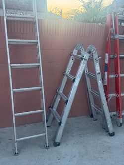 3 escaleras súper buenas condiciones
