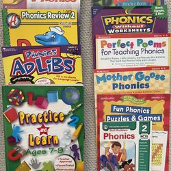 Grades K-2 Phonics and Skills Workbooks