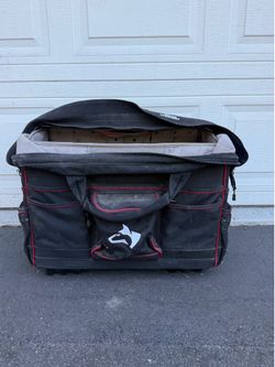 Husky 22-inch Pro Grade Rolling Tool Tote Bag