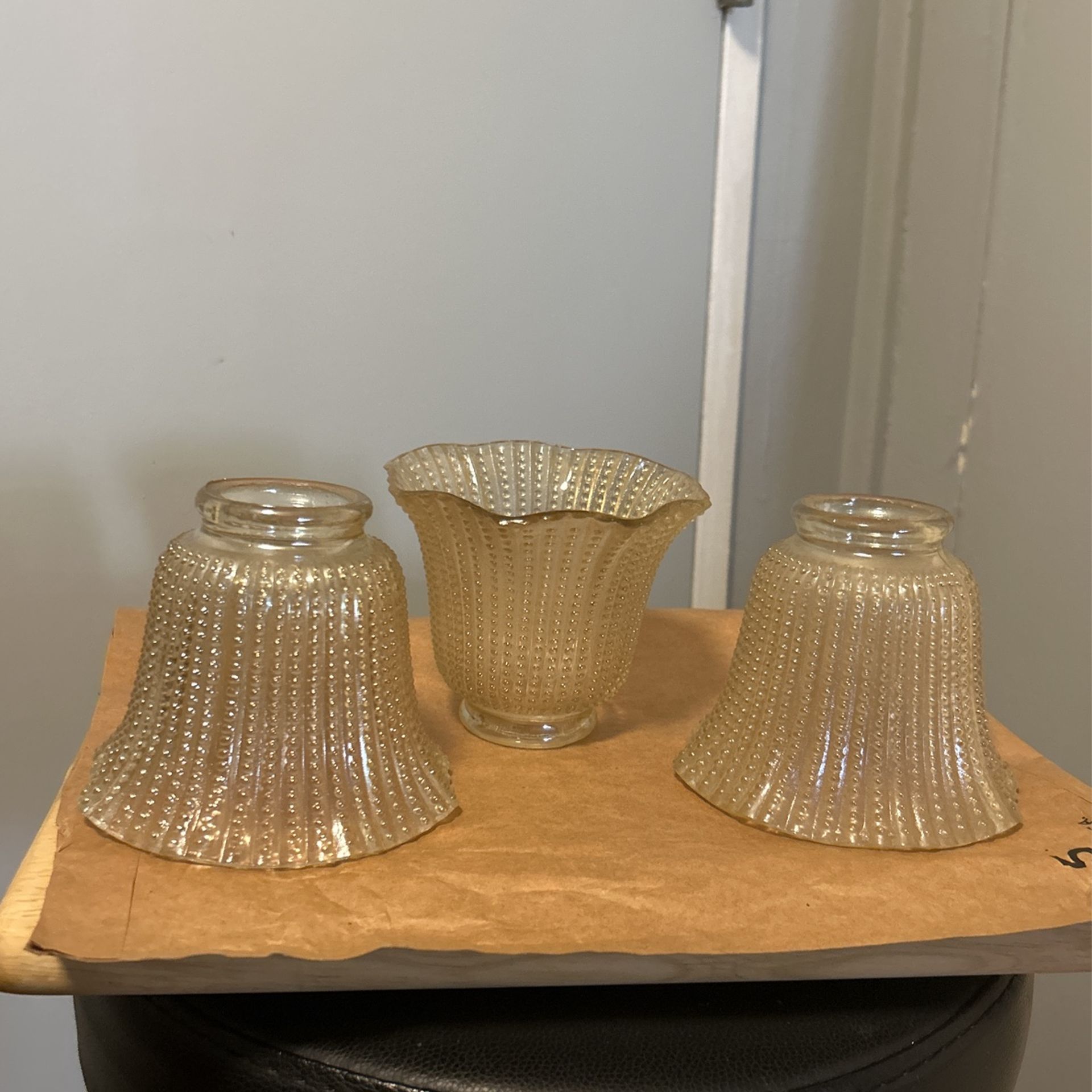 Bell Shape Glass Lamps
