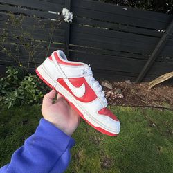 Nike Dunk Low Championship Red Dunks Size 9.5