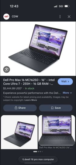 Dwell 16 Pro Max Computer