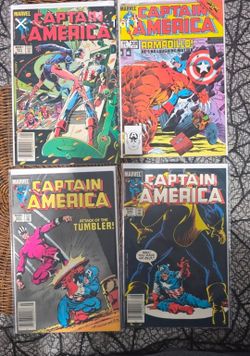 Marvel Captain America Comic Book Lot of 4