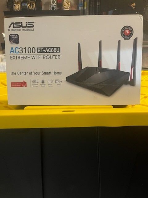 Asus AC3100 RT-AC88U Dual-Band Extreme Wi-Fi Gaming Gigabit Router