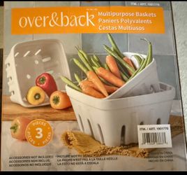 3-piece Multipurpose Baskets