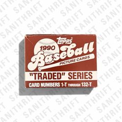 1990 Topps Baseball Traded Series