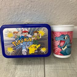 Pokemon Tin and Cup